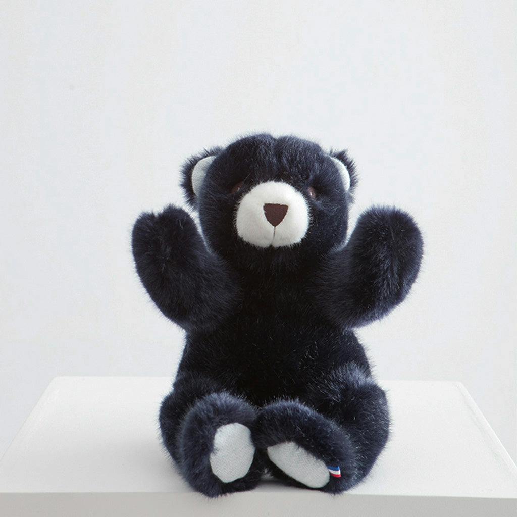Robert the Bear | Navy | Chevron Print