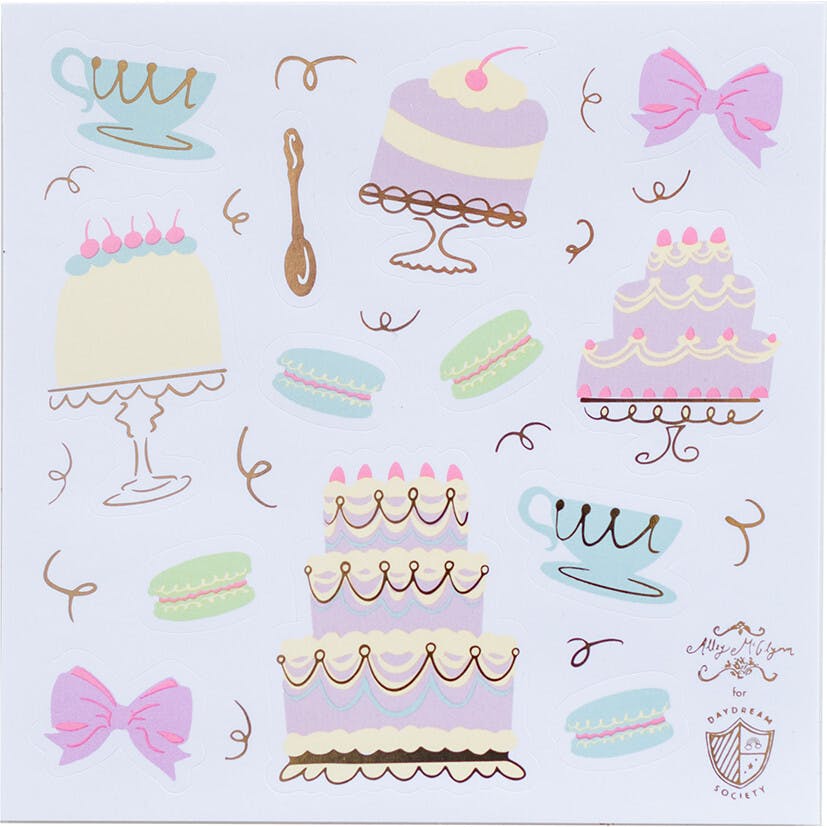 Let Them Eat Cake Sticker Set
