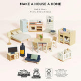 Complete Dolls house Furniture Set