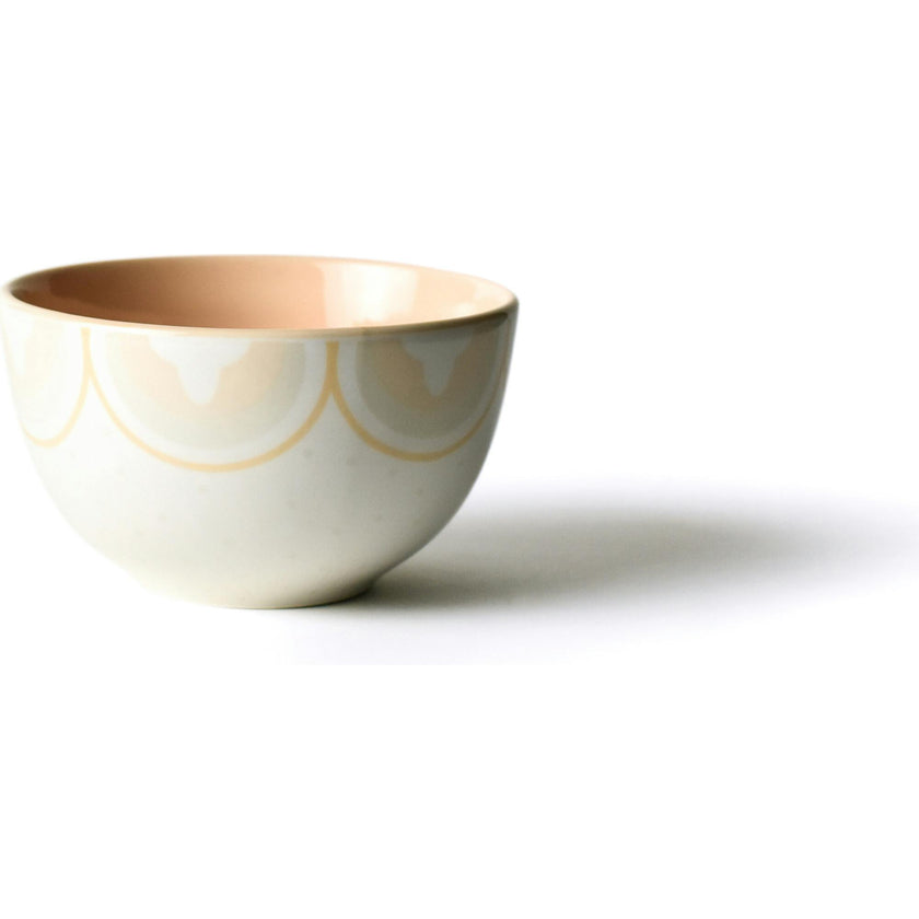 Blush Arabesque Trim Small Bowl