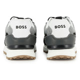 Black Branded Athletic Sneakers