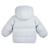 Blue Bow Puffer Jacket