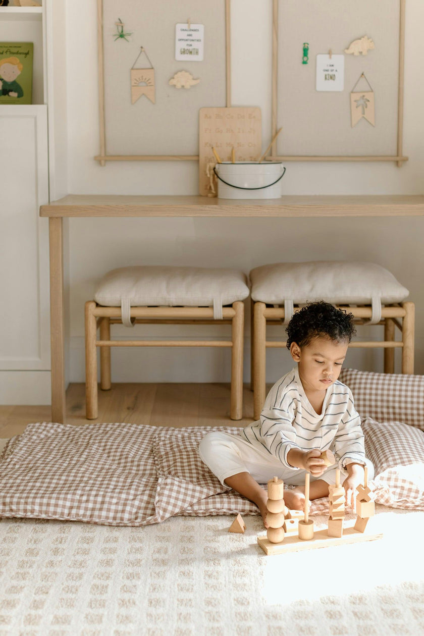 Organic Toddler Nap Roll-N-Rest Mat Set