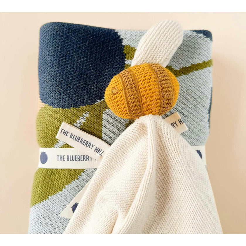 Organic Cotton Bee Lovey