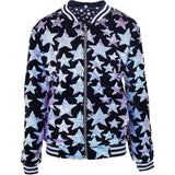 Starry Night Velvet Bomber