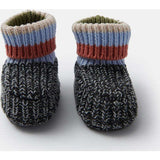 Chunky Ribbed Knit Anti-Grip Sole Slip-On Slippers
