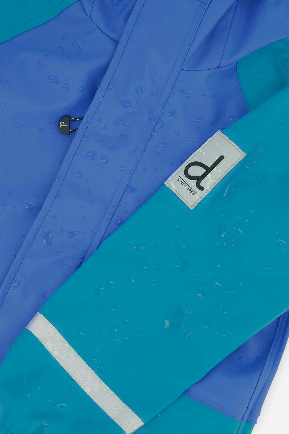 Rain Jacket Dark Turquoise