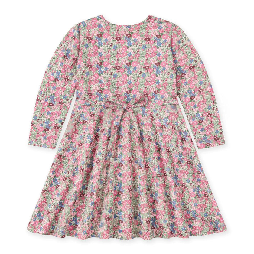 Floral Knit Dress with Flowers