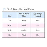Adult Game Day Bow Baseball Hat