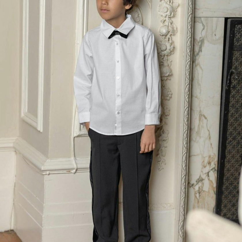 Tuxedo Shirt and Pants Set