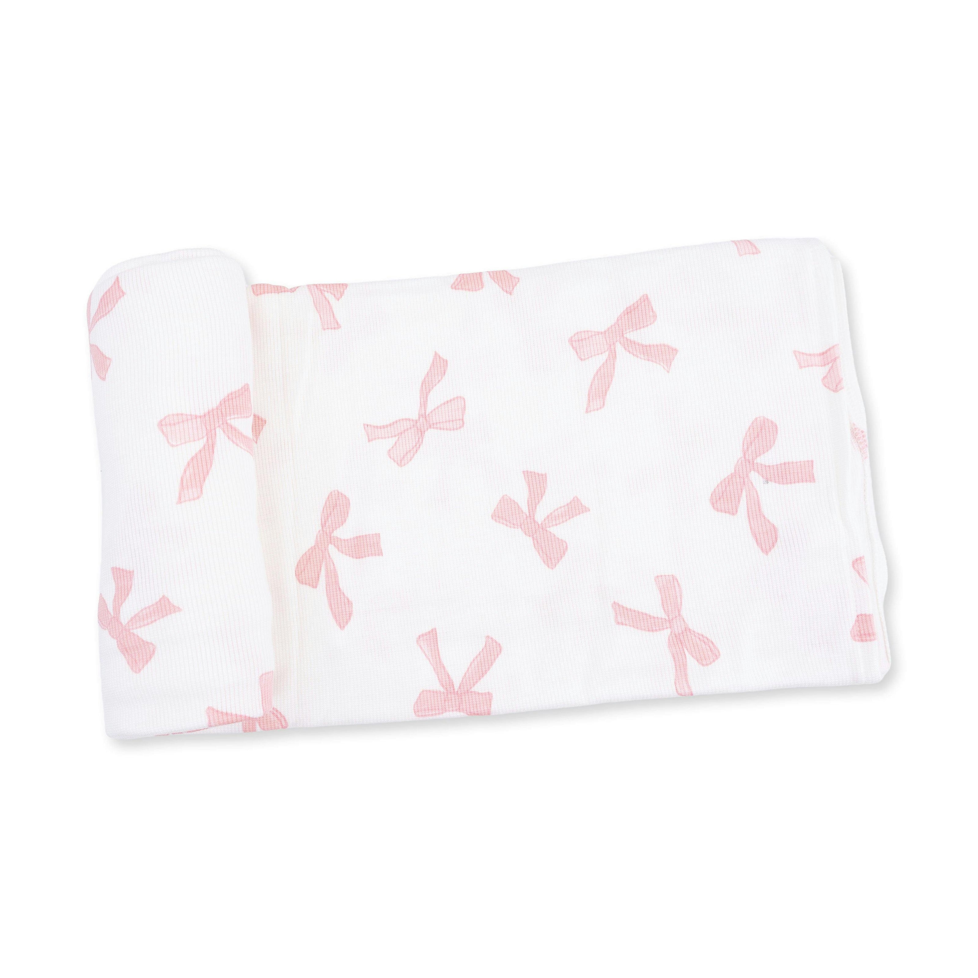 Pretty Bows - Swaddle Blanket