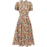 Sophia Dress in Multicolor Floral