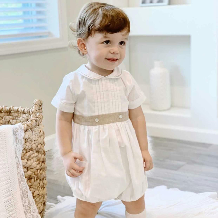 Ashton Linen Romper