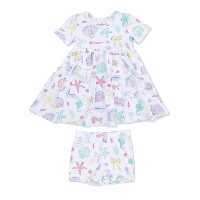 Beach Days - Twirly Dress with Cartwheel Short