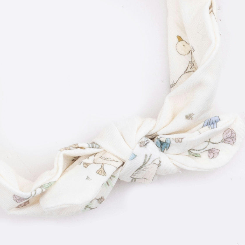 Flower Ducklings - Kimono Gown & Knot Headband