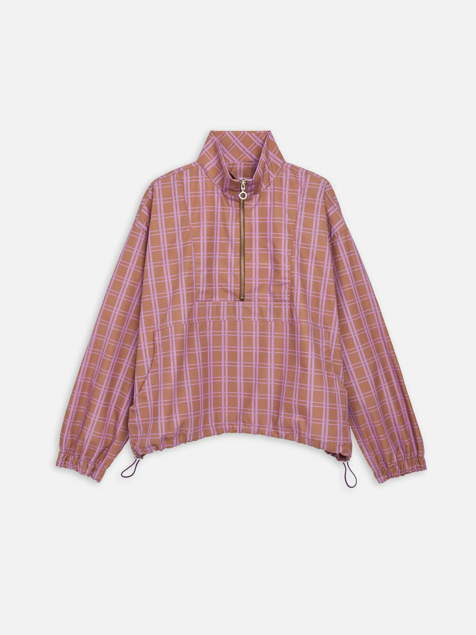 women's kangaroo jacket - florence blush