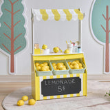Teamson Kids Lemonade Stand Playset with Interactive Accessories