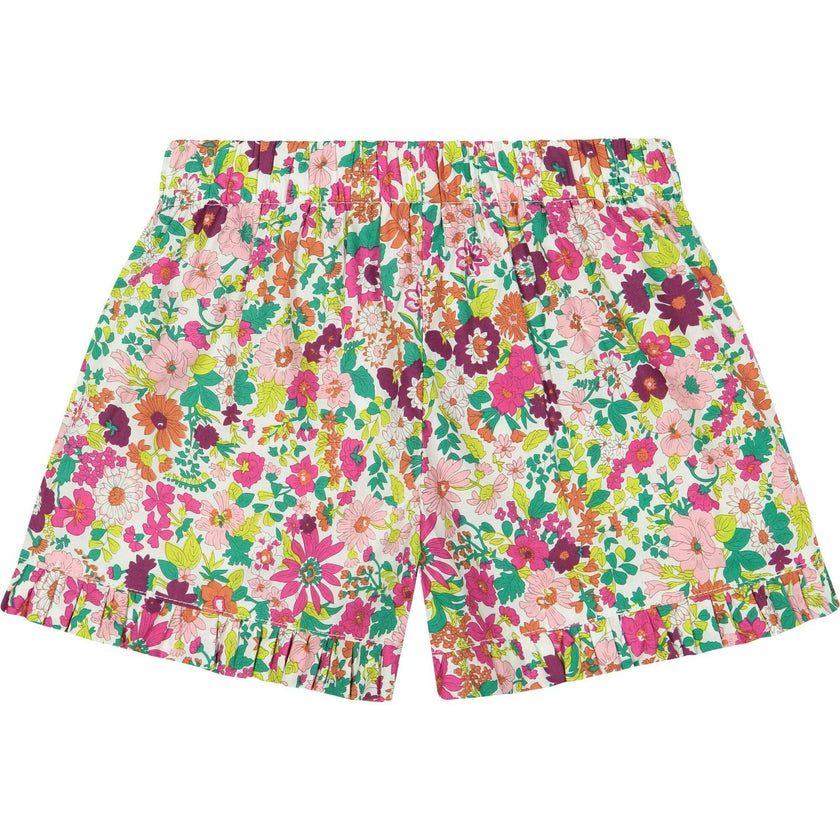 Lee Lee Ruffle Shorts, Florals