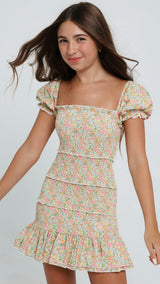 Milou Dress in Garden Sorbet