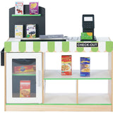 Teamson Kids Cashier Austin Wooden Play Market Stand