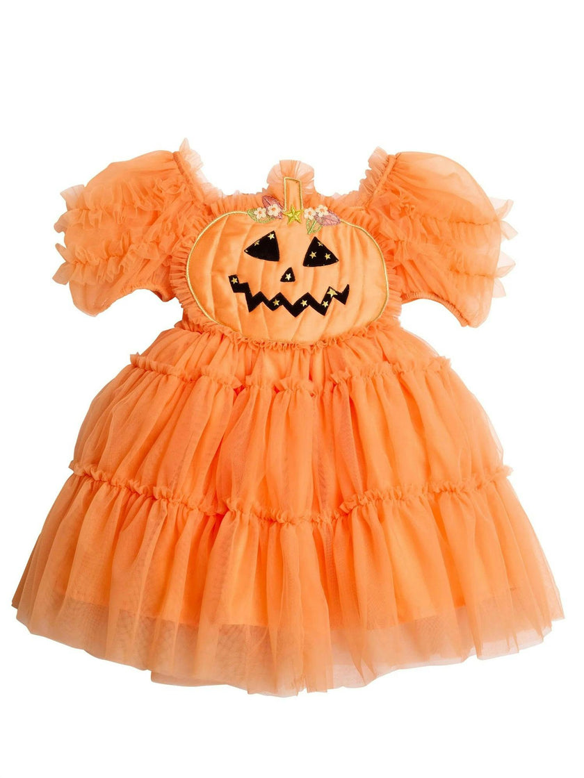 Pumpkin Dress for Girls