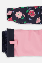 Two Piece Discover Snowsuit Blue Floral Print