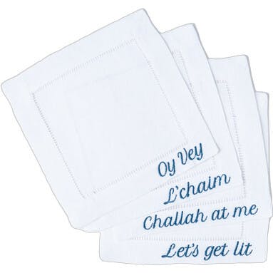 Jewish Sayings Cocktail Napkins