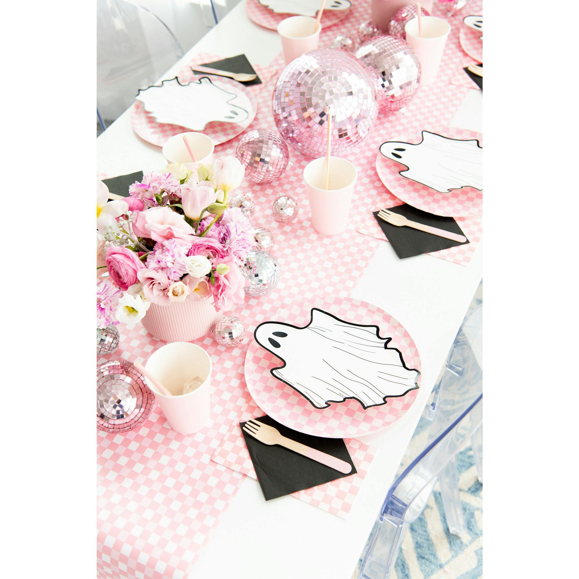 Spooktacular Ghost Dessert Plates