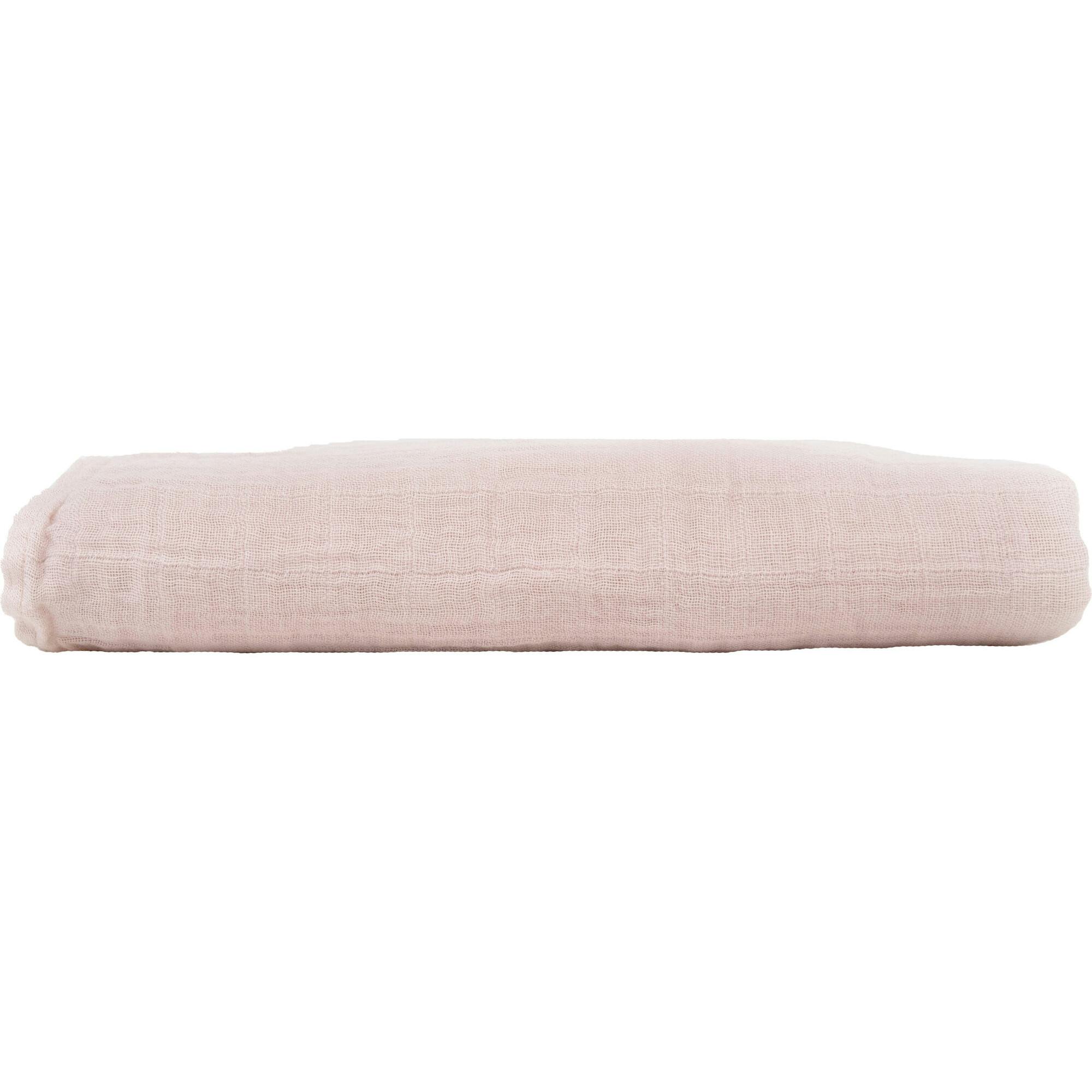 Organic Cotton Muslin Swaddle Blanket - Rosie