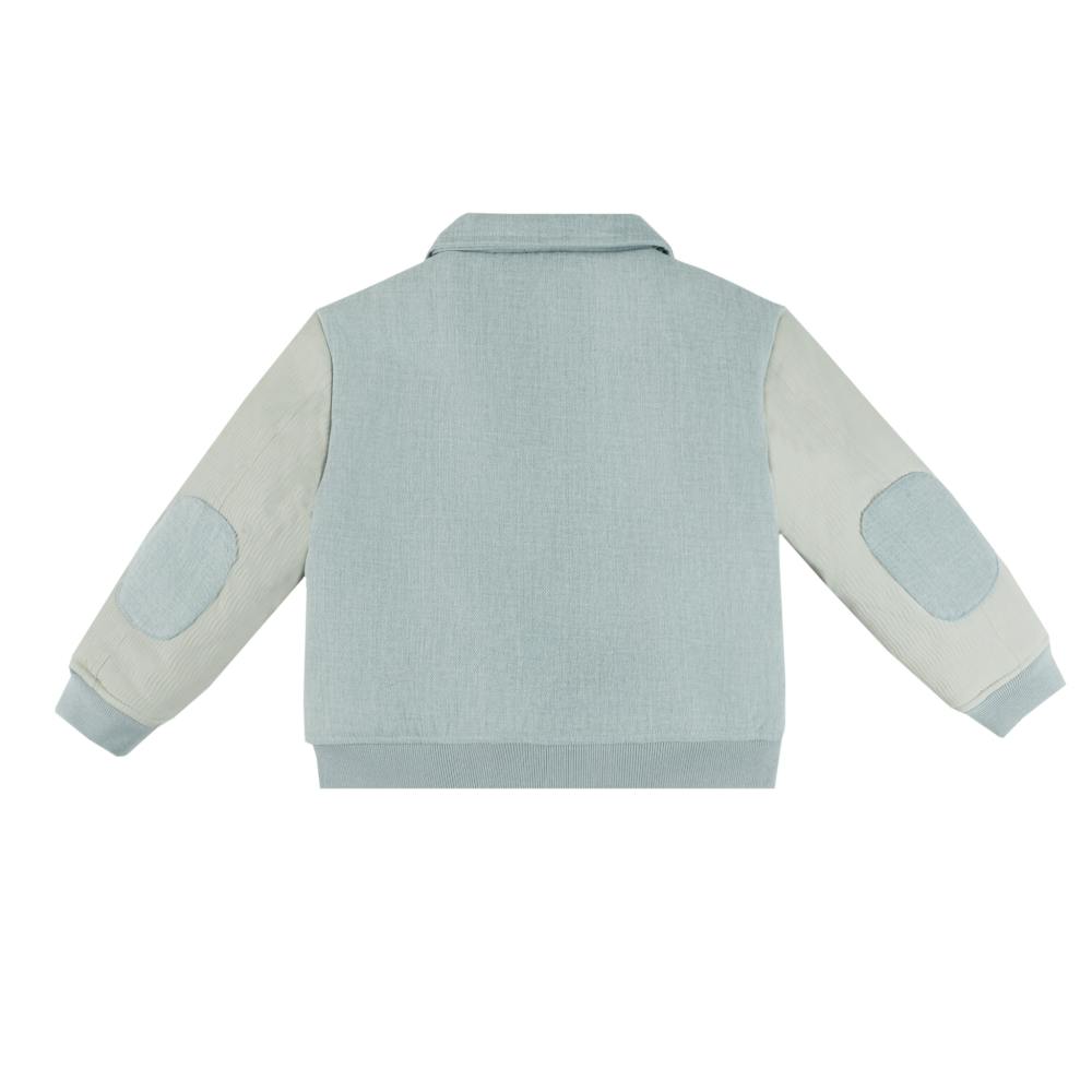 Zemmie Denim Jacket | Bear | Ice Blue