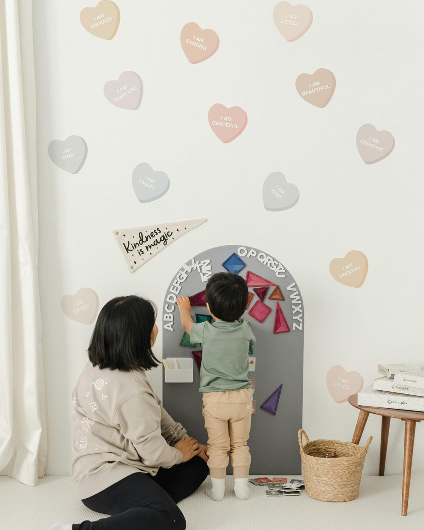 Peel & Stick Fabric Wall Stickers