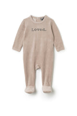 Loved Embroidered Onesie