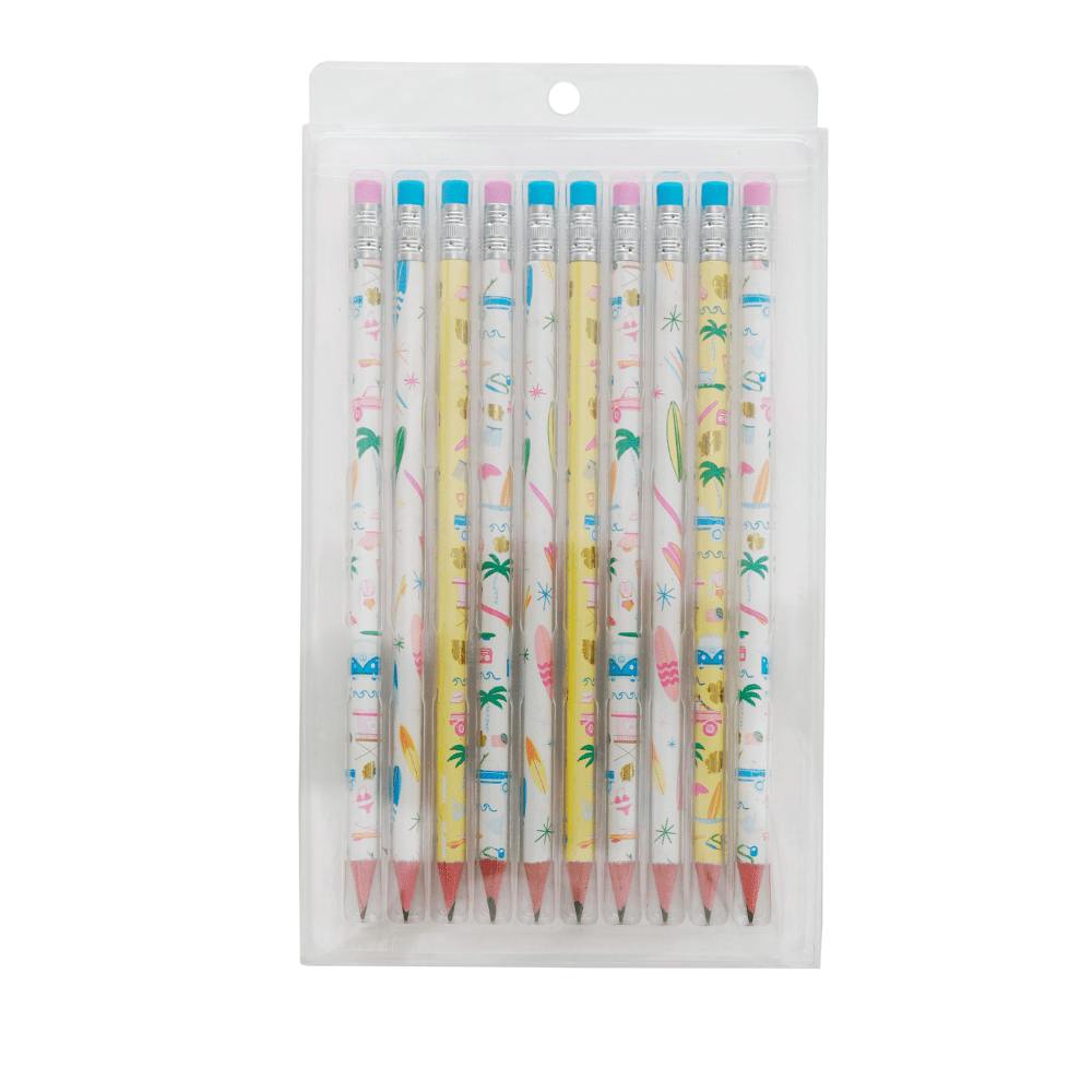 Surf's Up Pencil Set