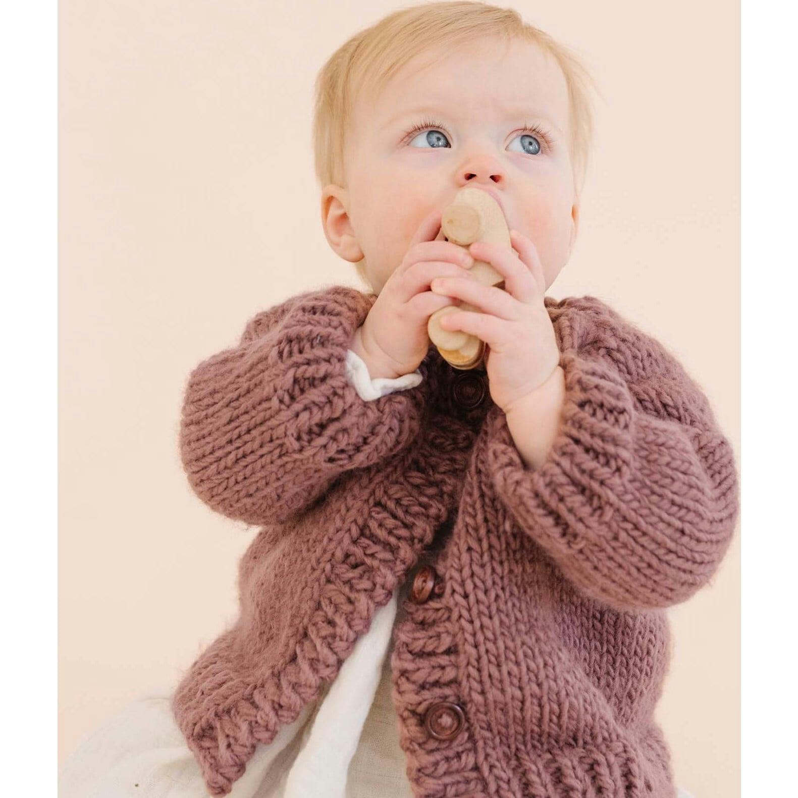 Classic Cardigan - Blush
