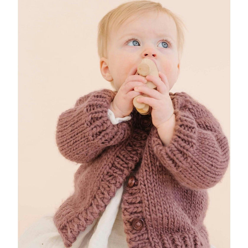 Classic Cardigan - Blush