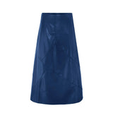 LEATHER SEAM SKIRT