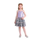 Lavender Anthea Sequin Ruffle Set