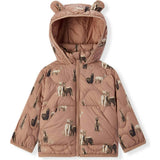 Lightweight Down Hooded Jacket