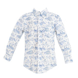 Bates Boy Button Down - Dallas Print