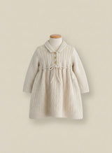 THE ASPEN CASHMERE DRESS | CREAM