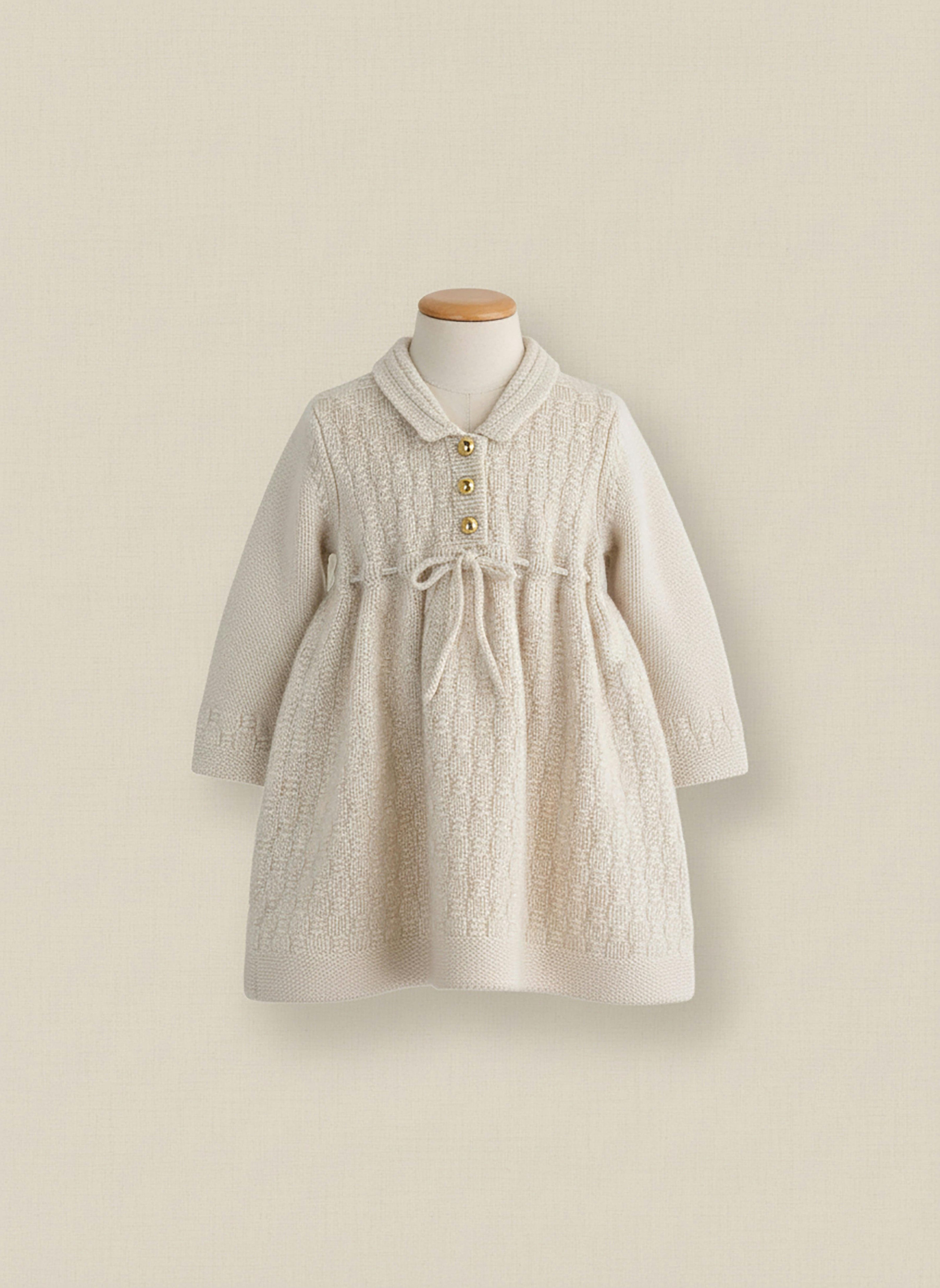 THE ASPEN CASHMERE DRESS | CREAM