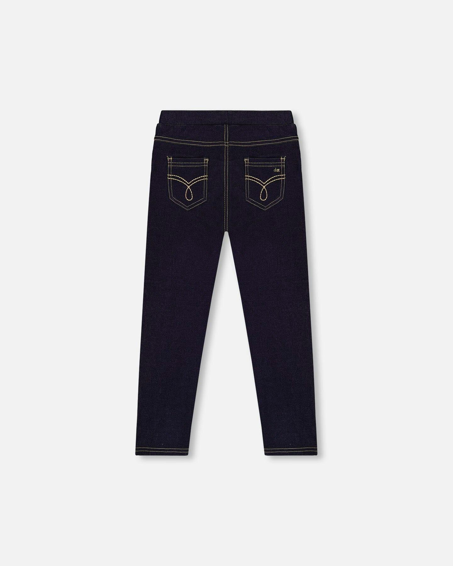 Navy Blue Denim Jeggings