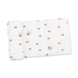 Mini Basketballs - Swaddle Blanket