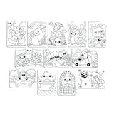 Undercover Art Hidden Pattern Coloring Activity Art Cards - Garden Pals