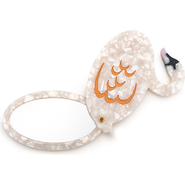 Swan Compact Mirror