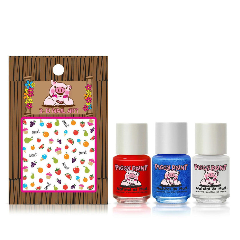 U.S. of YAY! Gift Set - Kids Non-toxic Nail Polish