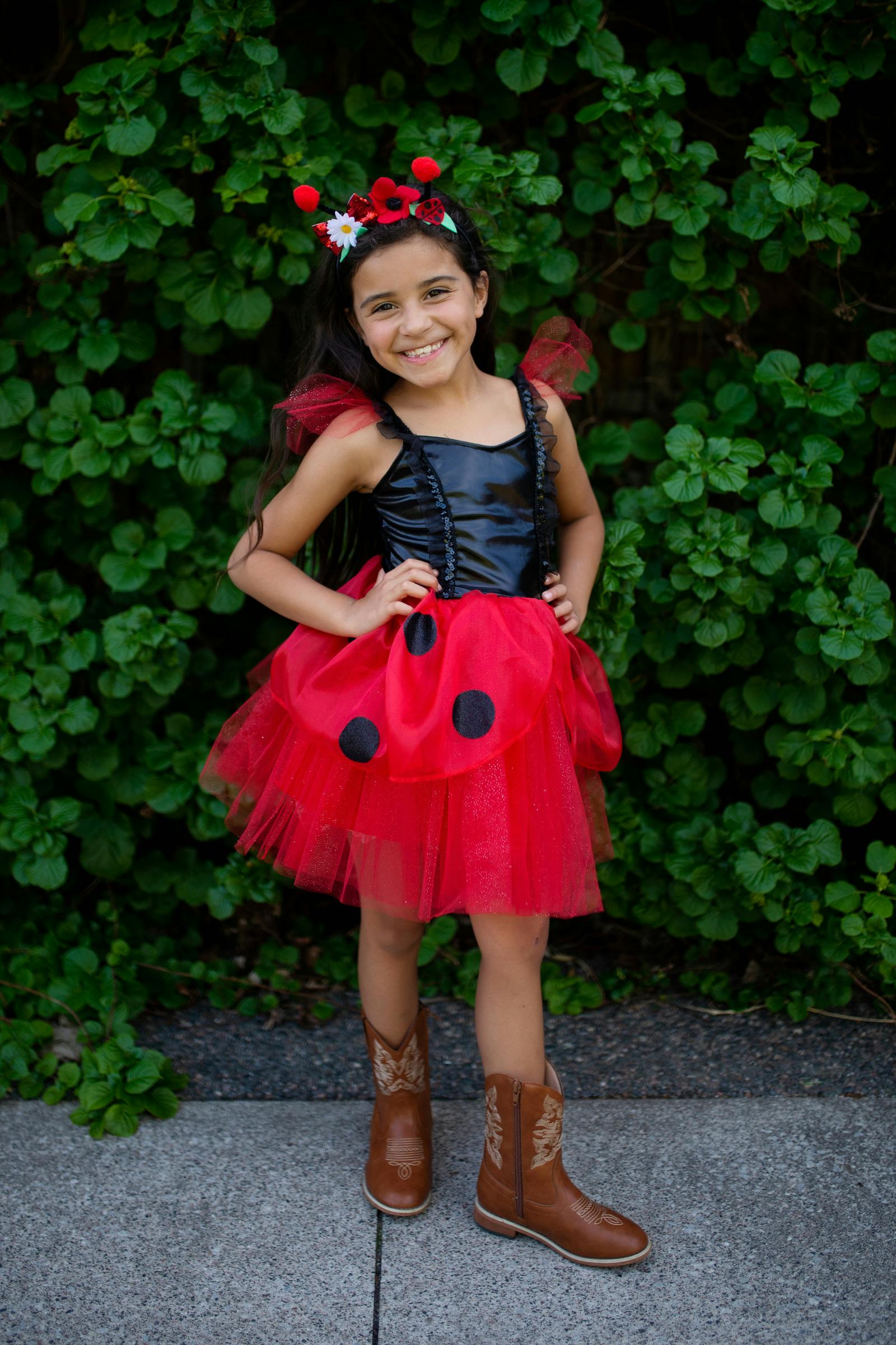 Ladybug Dress & Headband