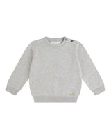 Pointelle Star Crawler Set - Grey