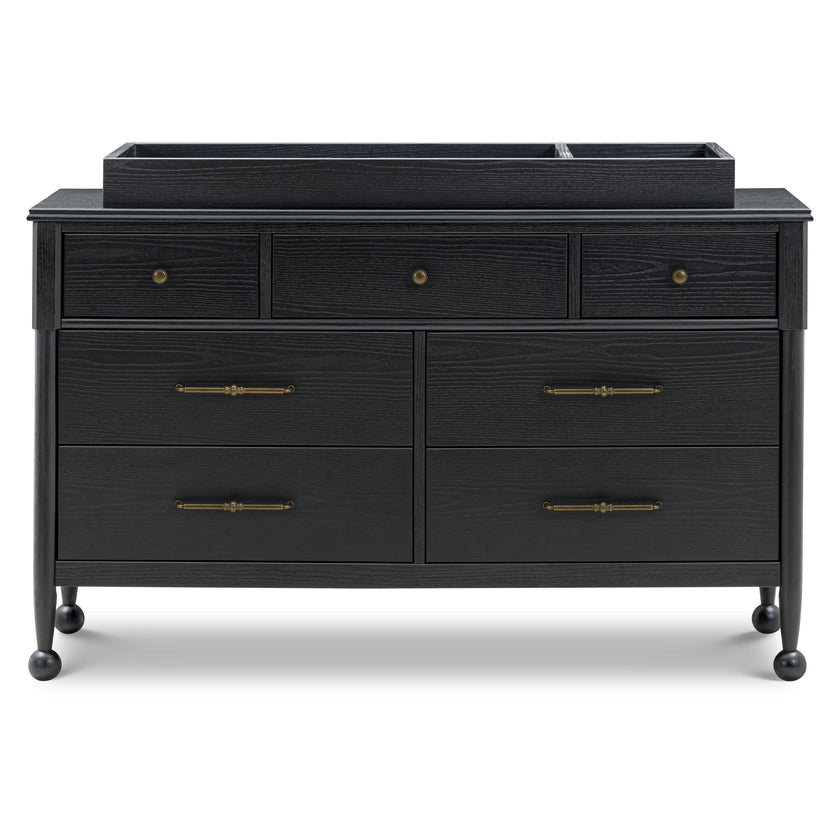 Universal Wide Removable Changing Tray in Archival Black