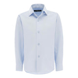 Light Blue Solid Dress Shirt